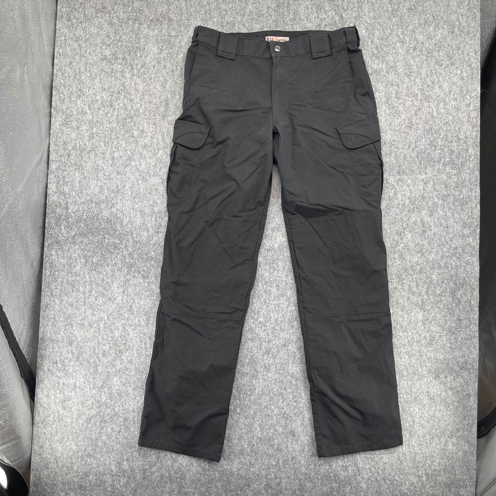 511 Tactical Stryke Cargo Pants Mens 34x34 Black Flex-Tac Ripstop